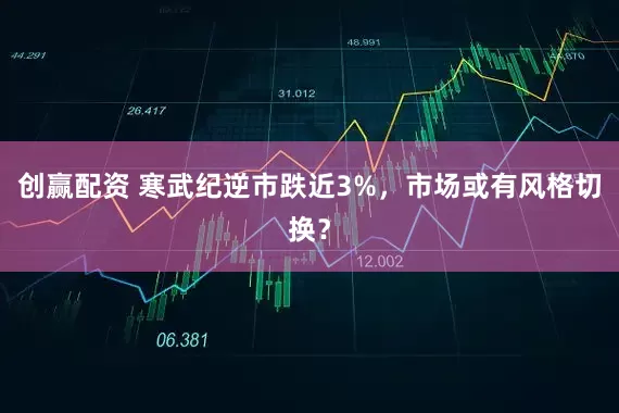 创赢配资 寒武纪逆市跌近3%,市场或有风格切换?